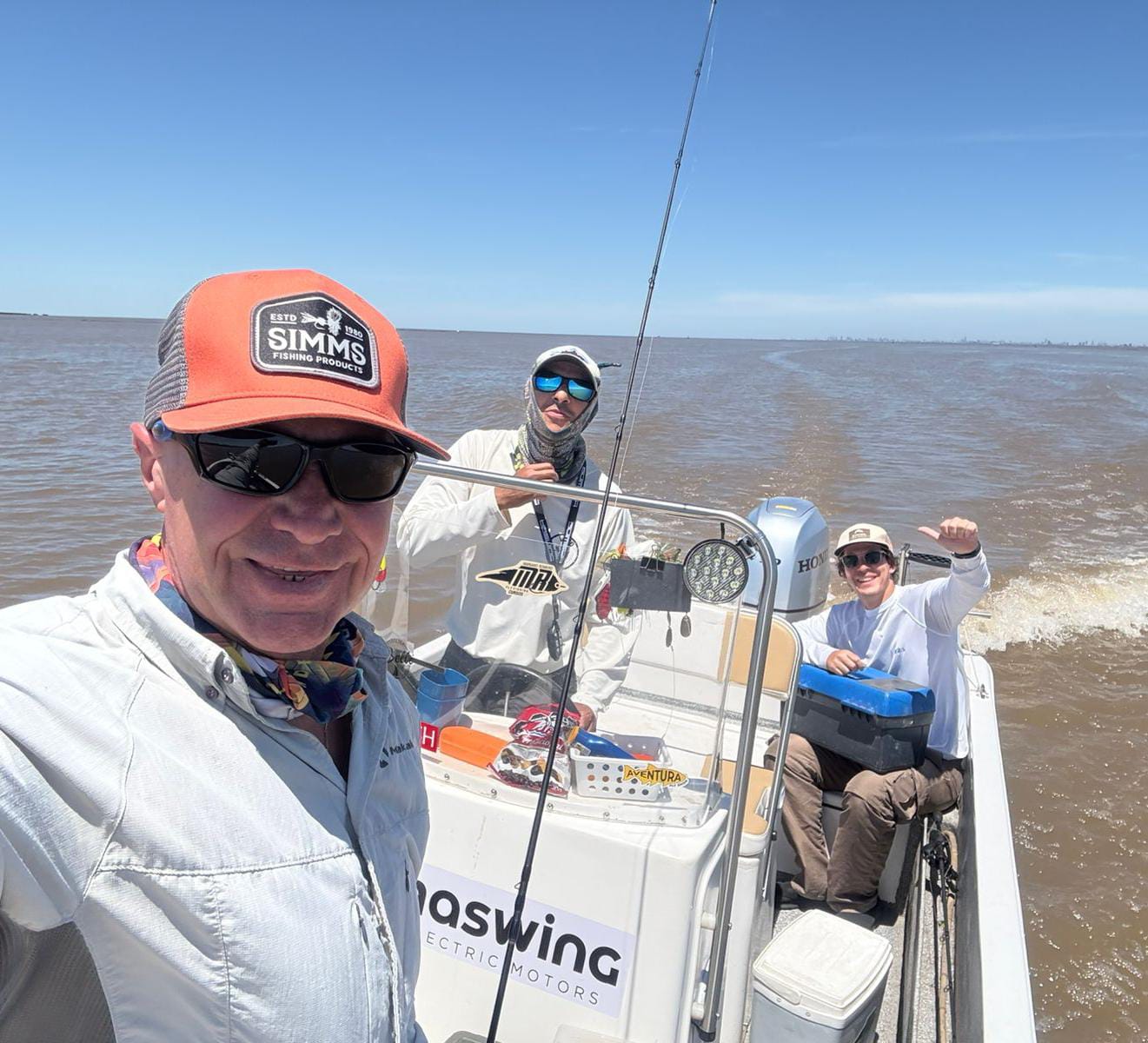 Guiadas embarcado en Río de la Plata